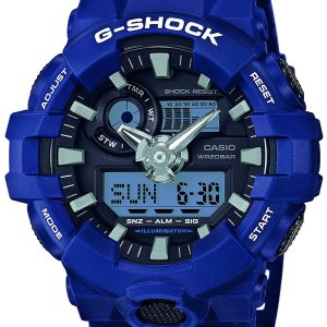 Casio G-Shock Herrklocka GA-700-2AER Svart/Resinplast Ø53.4 mm