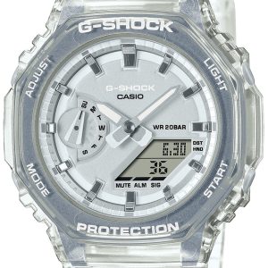 Casio GMA-S2100SK-7AER G-Shock Silverfärgad/Resinplast Ø43 mm