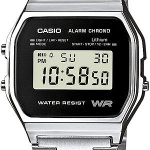 Casio Herrklocka A158WEA-1EF Collection Stål 36.8x33.2 mm