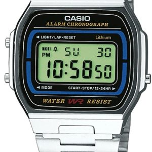 Casio Herrklocka A164WA-1VES Collection Stål 36.8x35 mm