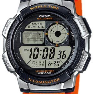 Casio Herrklocka AE-1000W-4BVEF Collection LCD/Resinplast Ø43.7 mm