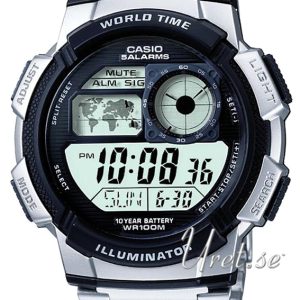 Casio Herrklocka AE-1000WD-1AVEF Collection Stål Ø43.7 mm