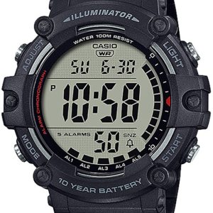 Casio Herrklocka AE-1500WH-1AVEF Collection LCD/Resinplast Ø54.4 mm