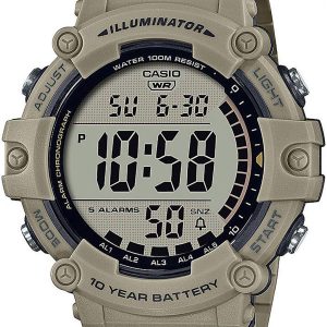 Casio Herrklocka AE-1500WH-5AVEF Collection LCD/Resinplast Ø54.4 mm