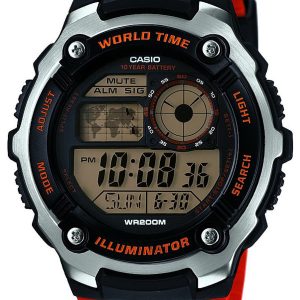 Casio Herrklocka AE-2100W-4AVEF Collection LCD/Gummi Ø48 mm