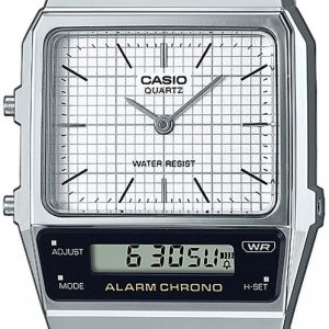 Casio Herrklocka AQ-800E-7AEF Vintage Vit/Stål