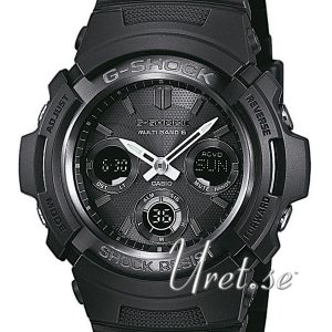 Casio Herrklocka AWG-M100B-1AER G-Shock Svart/Resinplast Ø46.6 mm