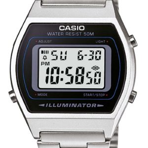 Casio Herrklocka B640WD-1AVEF Collection LCD/Stål 38.9x35 mm