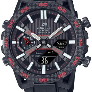 Casio Herrklocka ECB-2000PB-1AEF Edifice Grå/Gummi Ø51 mm