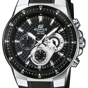 Casio Herrklocka EF-552-1AVEF Edifice Svart/Resinplast Ø44 mm