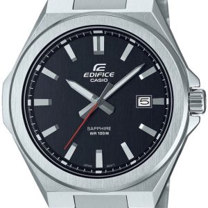 Casio Herrklocka EFB-108D-1AVUEF Edifice Grå/Stål Ø45 mm