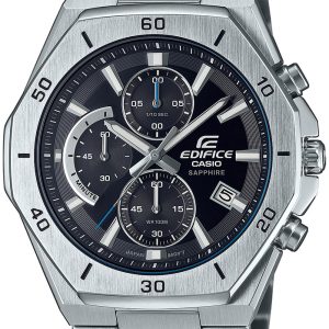 Casio Herrklocka EFB-680D-1AVUEF Edifice Svart/Stål Ø45.8 mm