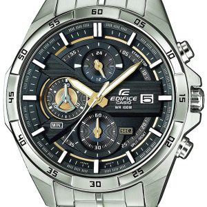 Casio Herrklocka EFR-556D-1AVUEF Edifice Grå/Stål Ø49 mm