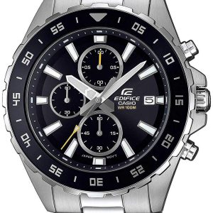 Casio Herrklocka EFR-568D-1AVUEF Edifice Svart/Stål Ø45.9 mm