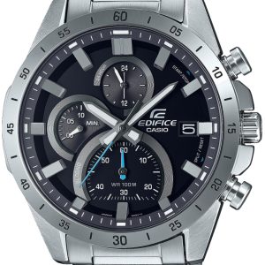 Casio Herrklocka EFR-571D-1AVUEF Edifice Svart/Stål Ø47 mm