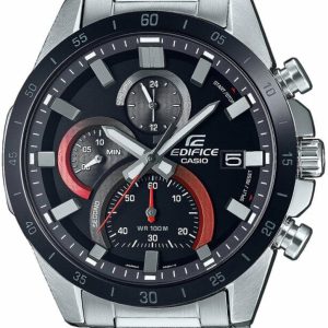 Casio Herrklocka EFR-571DB-1A1VUEF Edifice Svart/Stål Ø44 mm