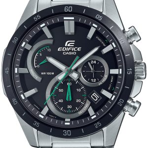 Casio Herrklocka EFR-573DB-1AVUEF Edifice Svart/Stål Ø47.1 mm