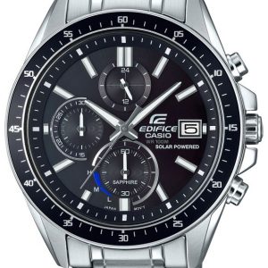 Casio Herrklocka EFS-S510D-1AVUEF Edifice Svart/Stål Ø46 mm