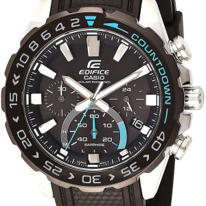 Casio Herrklocka EFS-S550PB-1AVUEF Edifice Svart/Gummi Ø44 mm