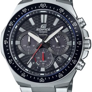 Casio Herrklocka EFS-S600D-1A4VUEF Edifice Svart/Stål Ø48 mm