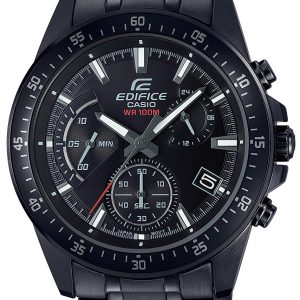 Casio Herrklocka EFV-540DC-1AVUEF Edifice Svart/Stål Ø44 mm