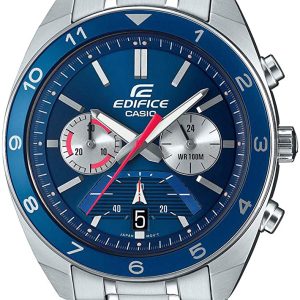 Casio Herrklocka EFV-590D-2AVUEF Edifice Blå/Stål Ø44 mm