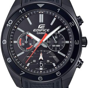 Casio Herrklocka EFV-590PB-1AVUEF Edifice Svart/Gummi Ø44 mm