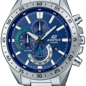 Casio Herrklocka EFV-620D-2AVUEF Edifice Blå/Stål Ø50.5 mm