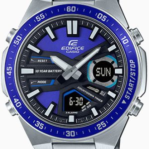 Casio Herrklocka EFV-C110D-2AVEF Edifice Blå/Stål Ø46.9 mm