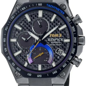 Casio Herrklocka EQB-1100TMS-1AER Edifice Grå/Stål Ø44.6 mm