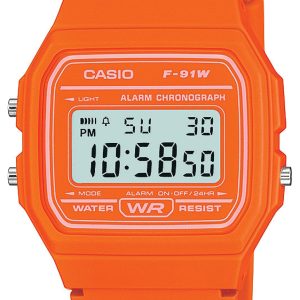 Casio Herrklocka F-91WC-4A2EF Collection LCD/Resinplast