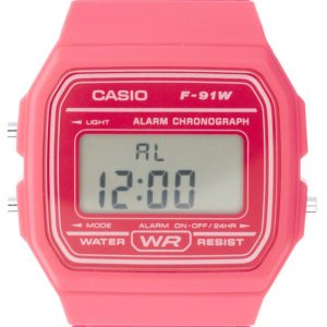 Casio Herrklocka F-91WC-4AEF Collection LCD/Resinplast