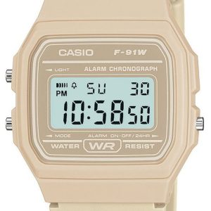 Casio Herrklocka F-91WC-8AEF Collection LCD/Resinplast