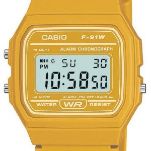 Casio Herrklocka F-91WC-9AEF Collection LCD/Resinplast