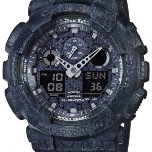 Casio Herrklocka GA-100CG-2AER G-Shock Blå/Resinplast Ø51.2 mm