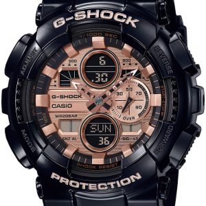 Casio Herrklocka GA-140GB-1A2ER G-Shock Roséguldstonad/Resinplast