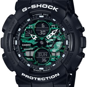 Casio Herrklocka GA-140MG-1AER G-Shock Grön/Resinplast Ø51.2 mm