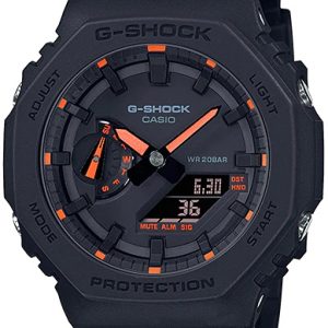 Casio Herrklocka GA-2100-1A4ER G-Shock Svart/Resinplast Ø45.4 mm