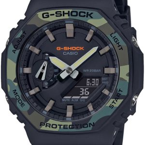 Casio Herrklocka GA-2100SU-1AER G-Shock Svart/Resinplast Ø45.4 mm