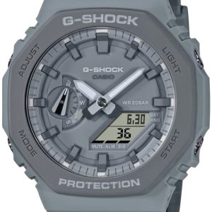 Casio Herrklocka GA-2110ET-8AER G-Shock Grå/Resinplast Ø45.4 mm