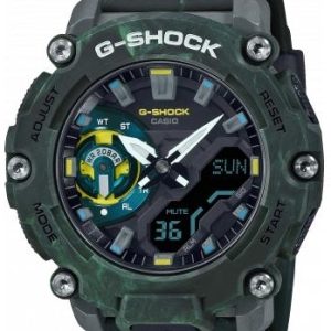 Casio Herrklocka GA-2200MFR-3AER G-Shock Svart/Resinplast Ø47 mm