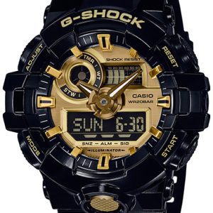 Casio Herrklocka GA-710GB-1AER G-Shock Guldtonad/Resinplast Ø53.4 mm