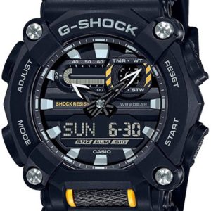 Casio Herrklocka GA-900-1AER G-Shock Svart/Resinplast Ø49.5 mm