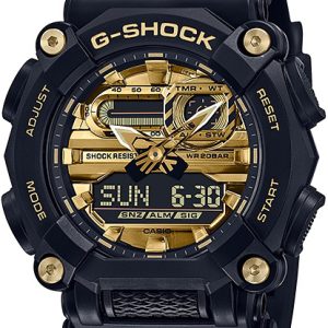 Casio Herrklocka GA-900AG-1AER G-Shock LCD/Resinplast Ø49.5 mm