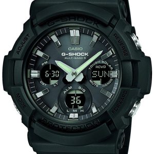 Casio Herrklocka GAW-100B-1AER G-Shock Svart/Resinplast Ø55.1 mm