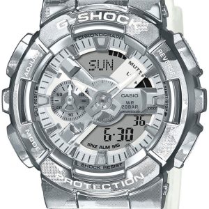 Casio Herrklocka GM-110SCM-1AER G-Shock Silverfärgad/Resinplast