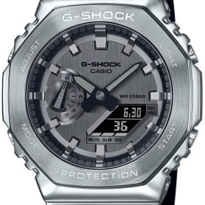 Casio Herrklocka GM-2100-1AER G-Shock Silverfärgad/Resinplast Ø44.4