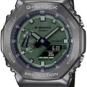 Casio Herrklocka GM-2100B-3AER G-Shock Grön/Resinplast Ø44.4 mm