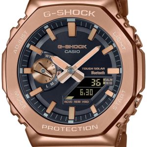 Casio Herrklocka GM-B2100GD-5AER G-Shock Grå/Roséguldstonat stål