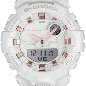 Casio Herrklocka GMA-B800-7AER G-Shock Vit/Resinplast Ø46 mm